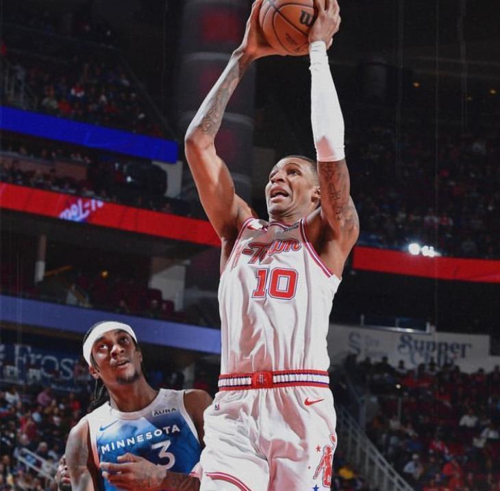 要在实战当, 已经达到了, 申京的三分