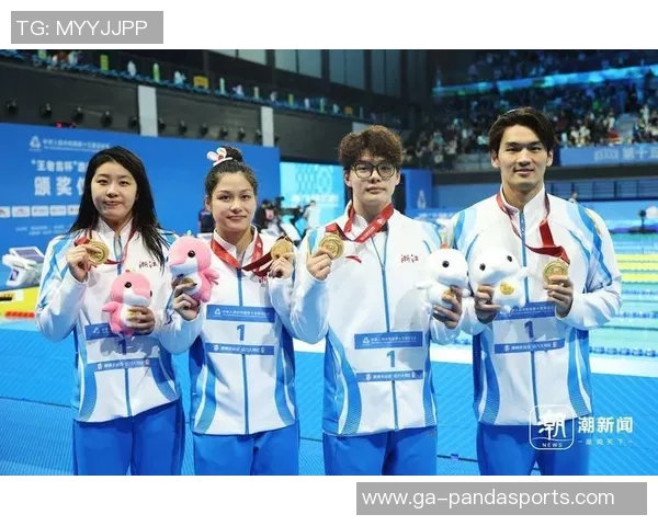 徐嘉余、余依婷领衔！浙江队夺得十五运会男女4x100米混合泳接力金牌，打败张雨霏带领的江苏队